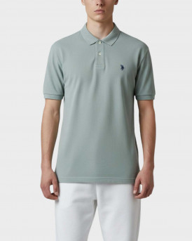 U.S POLO ASSN. ΑΝΔΡΙΚΗ ΚΟΝΤΟΜΑΝΙΚΗ ΜΠΛΟΥΖΑ POLO - US43197036 - ΦΥΣΤΙΚΙ