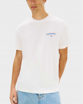 TOMMY JEANS ΑΝΔΡΙΚΗ ΚΟΝΤΟΜΑΝΙΚΗ ΜΠΛΟΥΖΑ - DM0DM22541 - ΕΚΡΟΥ