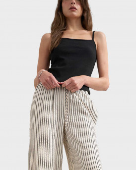 TOPSHOP ALFRIDA ΓΥΝΑΙΚΕΙΟ ΑΜΑΝΙΚΟ ΤΟΠ - 31001060 - ΜΑΥΡΟ