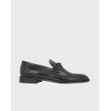 GUY LAROCHE ΑΝΔΡΙΚΑ ΔΕΡΜΑΤΙΝΑ LOAFERS - AM3522.G22255.L - ΜΑΥΡΟ