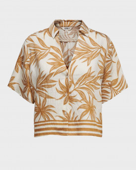 ONLY IZZY ΓΥΝΑΙΚΕΙΟ ΚΟΝΤΟΜΑΝΙΚΟ ΠΟΥΚΑΜΙΣΟ - 15373618 - ΚΙΤΡΙΝΟ