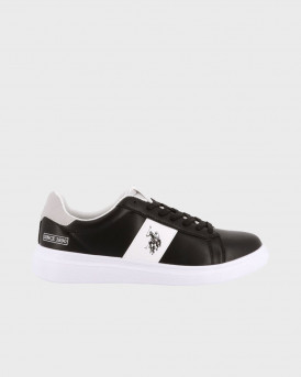 US POLO ASSN MEN'S SNEAKERS - GEORGE002B - BLACK