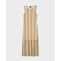 VERO MODA TERESA WOMEN'S MAXI DRESS - 10339773 - BEIGE