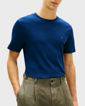 TOMMY HILFIGER ΑΝΔΡΙΚΗ ΚΟΝΤΟΜΑΝΙΚΗ ΜΠΛΟΥΖΑ - MW0MW37508 - ΜΠΛΕ