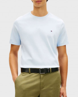 TOMMY HILFIGER ΑΝΔΡΙΚΗ ΚΟΝΤΟΜΑΝΙΚΗ ΜΠΛΟΥΖΑ - MW0MW37508 - ΣΙΕΛ