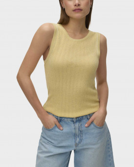 VERO MODA SECRET WOMEN'S TANK TOP - 10342597 - YELLOW