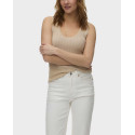 VERO MODA SECRET WOMEN'S TANK TOP - 10342597 - BEIGE