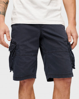 SUPERDRY OVIN CORE ΑΝΔΡΙΚΗ CARGO ΒΕΡΜΟΥΔΑ - Μ7110433A - ΜΠΛΕ