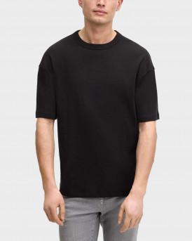 JOOP CIARLAN ΑΝΔΡΙΚΗ ΚΟΝΤΟΜΑΝΙΚΗ ΜΠΛΟΥΖΑ OVERSIZED - 10020321  - ΜΑΥΡΟ