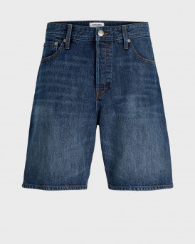 JACK & JONES ITONY MEN'S JEANS SHORTS - 12290116 - ΜΠΛΕ ΣΚΟΥΡΟ
