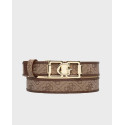 GUESS KARNILLA WOMEN'S BELT WITH BUCKLE - ΒW9334P6130 - BEIGE