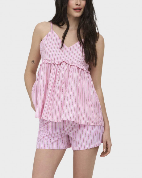 ONLY LORIS WOMEN'S FLOWY TOP - 15370981
