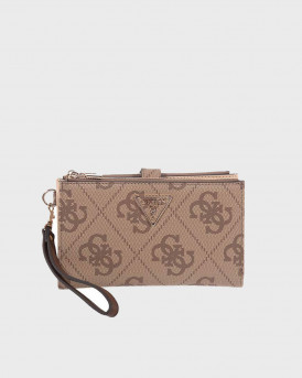 GUESS ΓΥΝΑΙΚΕΙΟ LAUREL ΠΟΡΤΟΦΟΛΙ - SWSO7459157  - ΜΠΕΖ