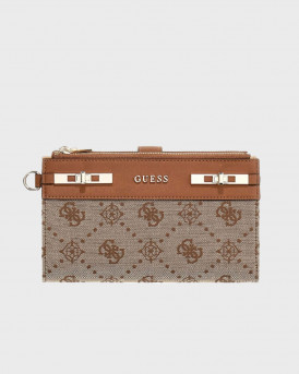 GUESS MELINDA ΓΥΝΑΙΚΕΙΟ ΠΟΡΤΟΦΟΛΙ - SWJP9902157  - ΜΠΕΖ