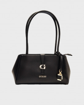 GUESS CARRIE WOMEN'S SHOULDER BAG - HWVG989608 - BLACK