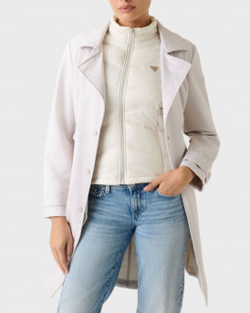 GUESS DILETTA ΓΥΝΑΙΚΕΙΟ ΠΑΛΤΟ - W6RL53WL942  - ΕΚΡΟΥ