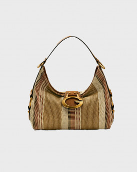 GUESS CAMDEN WOMEN'S SHOULDER BAG - HWAB930818 - BROWN