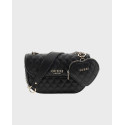 GUESS ATABEW CROSSBODY WOMEN'S BAG - ΗWQG989421 - BLACK