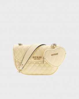 GUESS ATABEW CROSSBODY WOMEN'S BAG - ΗWQG989421 - YELLOW