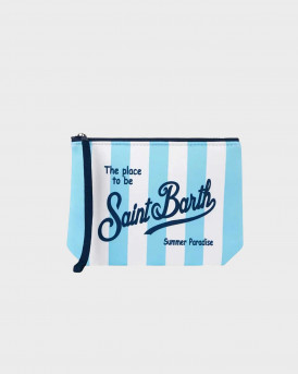 MC2 SAINT BARTH ALINE WOMEN'S POCHETTE - ΑLIN001 02689L - LIGHT BLUE