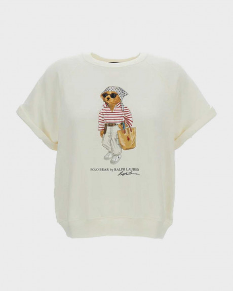POLO RALPH LAUREN WOMEN'S FLEECE T-SHIRT - 211Β20069001