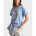 POLO RALPH LAUREN WOMEN'S T-SHIRT - 211Α12734001 - LIGHT BLUE