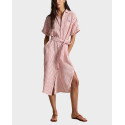 POLO RALPH LAUREN WOMEN'S SHIRT DRESS - 211965843500 - RED