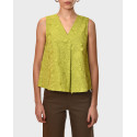 EMME BY MARELLA WOMEN'S SLEEVELESS TOP - 26151611322 - GREEN