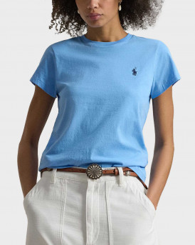 POLO RALPH LAUREN WOMEN'S T-SHIRT - 211Β14605005 - LIGHT BLUE
