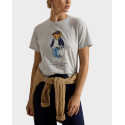 POLO RALPH LAUREN WOMEN'S T-SHIRT - 211A96261001 - GREY