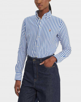 POLO RALPH LAUREN WOMEN'S SHIRT - 211910131500 - BLUE