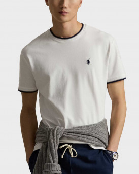 POLO RALPH LAUREN ΑΝΔΡΙΚΗ ΚΟΝΤΟΜΑΝΙΚΗ ΜΠΛΟΥΖΑ - 710963492002 - ΑΣΠΡΟ