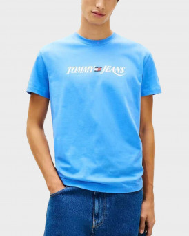 TOMMY JEANS ΑΝΔΡΙΚΗ ΚΟΝΤΟΜΑΝΙΚΗ ΜΠΛΟΥΖΑ - DM0DM22548 - ΣΙΕΛ