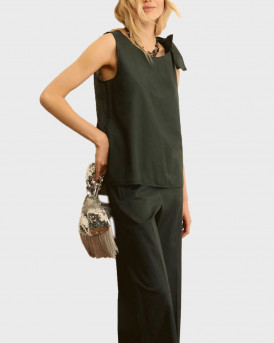 EMME BY MARELLA EMMGALLI WOMEN'S TOP - 26151611722 - GREEN