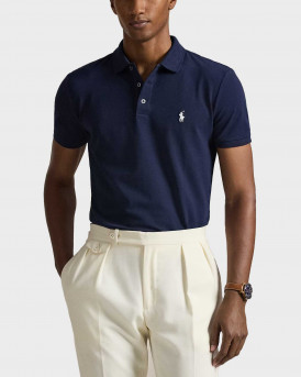 POLO RALPH LAUREN ΑΝΔΡΙΚΗ ΚΟΝΤΟΜΑΝΙΚΗ ΜΠΛΟΥΖΑ ΠΟΛΟ - 710941439038 - ΜΠΛΕ