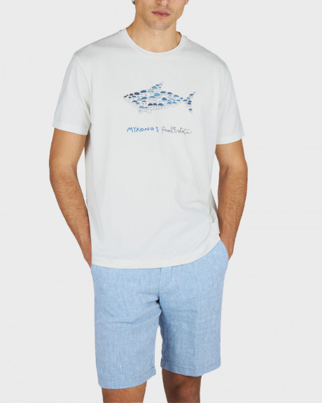 PAUL & SHARK ΑΝΔΡΙΚΗ JERSEY ΚΟΝΤΟΜΑΝΙΚΗ ΜΠΛΟΥΖΑ - 26411039