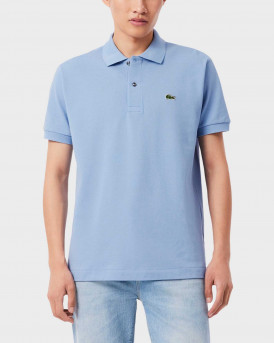 LACOSTE ΑΝΔΡΙΚΗ ΚΟΝΤΟΜΑΝΙΚΗ ΠΟΛΟ ΜΠΛΟΥΖΑ - L.12.12 - ΓΑΛΑΖΙΟ