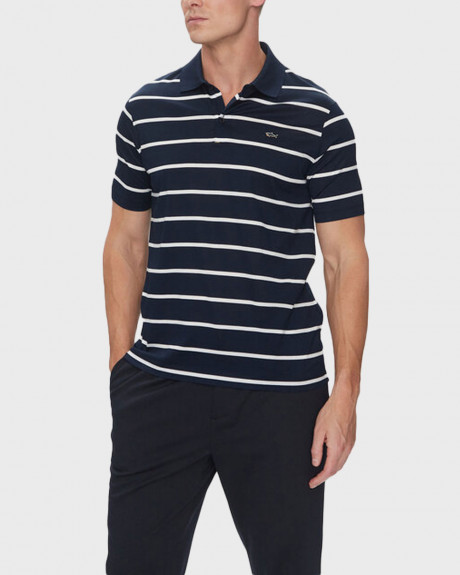 PAUL & SHARK ΑΝΔΡΙΚΗ ΠΟΛΟ ΚΟΝΤΟΜΑΝΙΚΗ ΜΠΛΟΥΖΑ - 25411233 