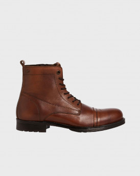 JACK & JONES MEN'S BOOTS - 12241142 - BROWN