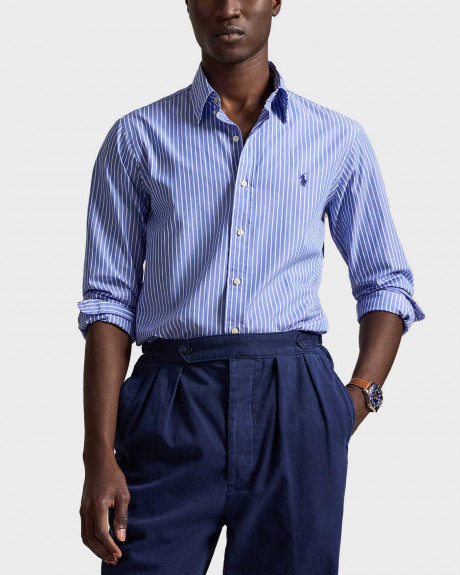 POLO RALPH LAUREN ΑΝΔΡΙΚΟ ΡΙΓΕ ΠΟΥΚΑΜΙΣΟ - 710Β15595005