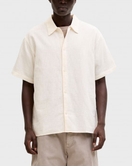 JACK & JONES JORMONTAUK ΑΝΔΡΙΚΟ ΚΟΝΤΟΜΑΝΙΚΟ ΠΟΥΚΑΜΙΣΟ - 12293555 - ΑΣΠΡΟ