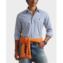 POLO RALPH LAUREN ΑΝΔΡΙΚΟ ΡΙΓΕ ΠΟΥΚΑΜΙΣΟ - 710Β15595008 - ΓΑΛΑΖΙΟ
