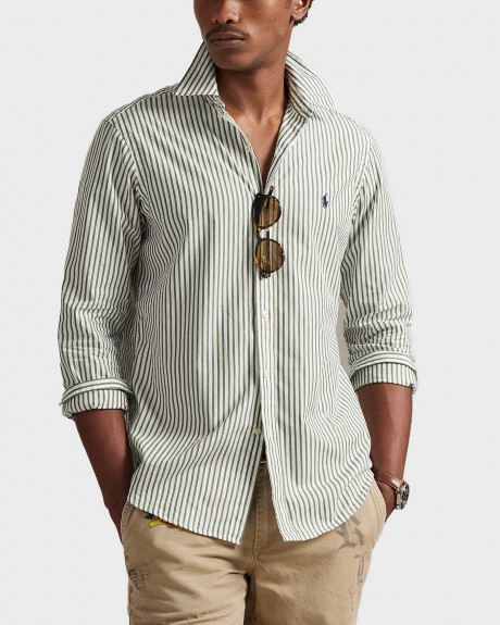 POLO RALPH LAUREN ΑΝΔΡΙΚΟ ΡΙΓΕ ΠΟΥΚΑΜΙΣΟ - 710Β15595009