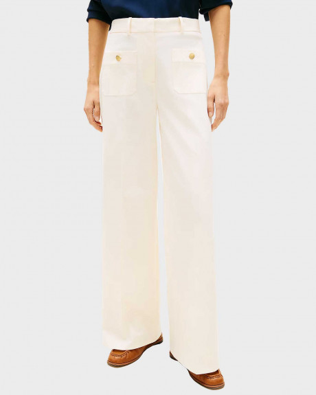 TOMMY HILFIGER ΓΥΝΑΙΚΕΙΟ ΠΑΝΤΕΛΟΝΙ WIDE LEG - Ww0WW49002