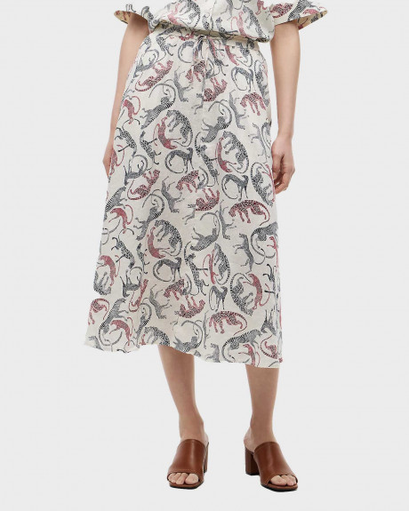 TOMMY HILFIGER ΓΥΝΑΙΚΕΙΑ ΜΙΝΤΙ ΛΙΝΗ ΦΟΥΣΤΑ Α-ΓΡΑΜΜΗ - Ww0WW50753