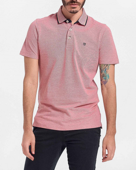JACK & JONES ΠΟΛΟ SHIRT MALE KNIT CO100 - 12175007