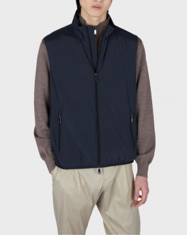  PAUL & SHARK ΑΝΔΡΙΚΟ ΓΙΛΕΚΟ ΜΕ ΦΕΡΜΟΥΑΡ - 26412030 - ΜΠΛΕ