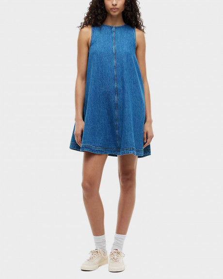 TOMMY JEANS WOMEN'S MINI A-LINE DENIM DRESS - DW0DW22341