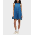 TOMMY JEANS WOMEN'S MINI A-LINE DENIM DRESS - DW0DW22341 - BLUE