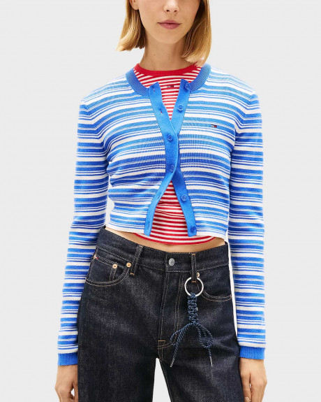 TOMMY JEANS WOMEN'S KNIT CARDIGAN - DW0DW22314